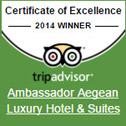 Tripadvisor Certificate of Excellence 2014